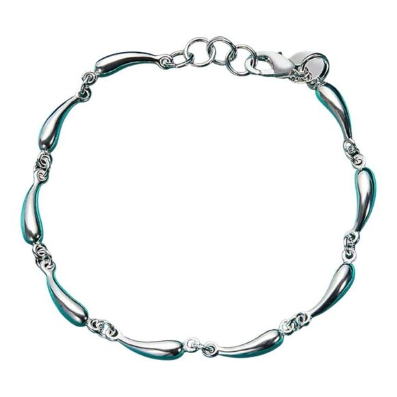 Classic Sterling Silver Chain Bracelet - Picture 5 of 7